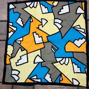 Esprit Multicolor Abstract Scarf